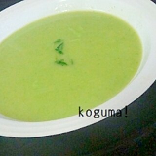 子供もごくごく！簡単豆苗のポタージュ